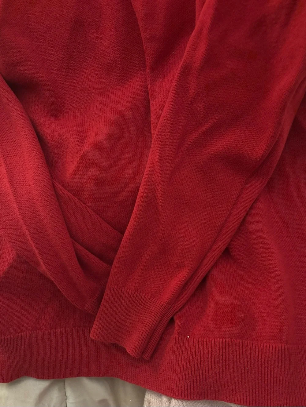 Classic Red old navy V-Neck Sweater XL